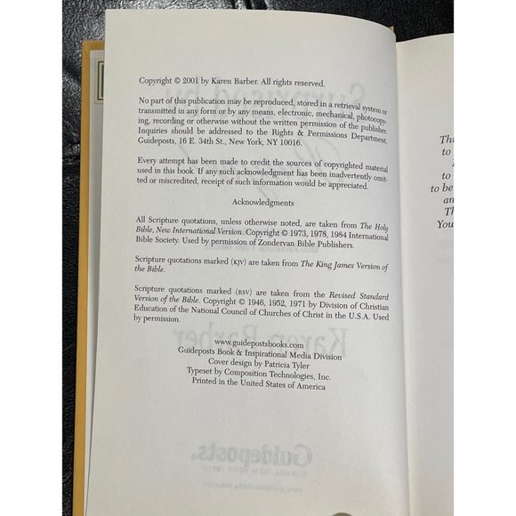 2002 Guidepost Surprised by Prayer Book Inspirational Story Collection Barber - Picture 3 of 4